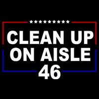 Clean Up On Aisle 46 Anti Biden 16 in Basic Backpack