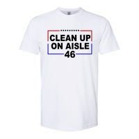 Clean Up On Aisle 46 Anti Biden Softstyle® CVC T-Shirt