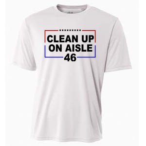 Clean Up On Aisle 46 Anti Biden Cooling Performance Crew T-Shirt