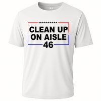Clean Up On Aisle 46 Anti Biden Cooling Performance Crew T-Shirt