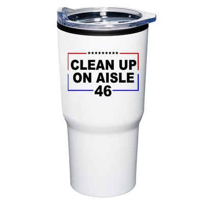 Clean Up On Aisle 46 Anti Biden Tumbler