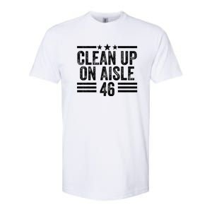 Clean Up On Aisle 46 Anti Biden Softstyle CVC T-Shirt