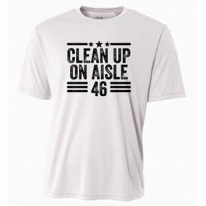 Clean Up On Aisle 46 Anti Biden Cooling Performance Crew T-Shirt