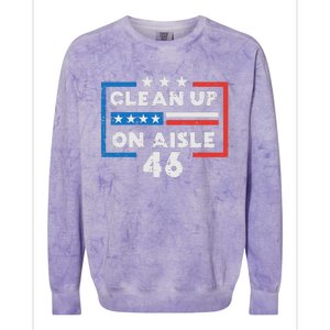 Clean Up On Aisle 46 Colorblast Crewneck Sweatshirt