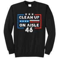 Clean Up On Aisle 46 Tall Sweatshirt