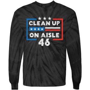 Clean Up On Aisle 46 Tie-Dye Long Sleeve Shirt