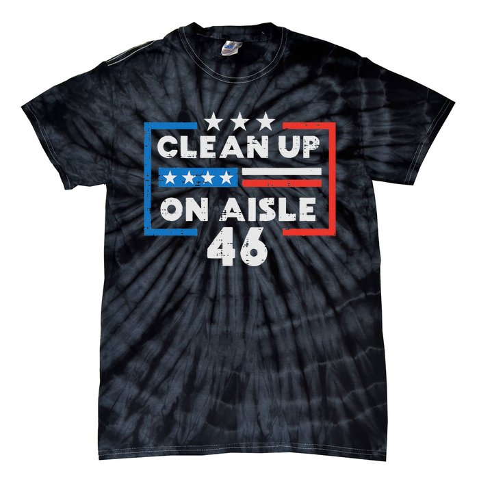 Clean Up On Aisle 46 Tie-Dye T-Shirt