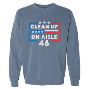 Clean Up On Aisle 46 Garment-Dyed Sweatshirt