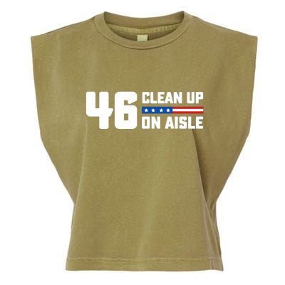 Clean Up On Aisle 46 Garment-Dyed Women's Muscle Tee