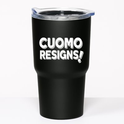 Cuomo Resigns Tumbler