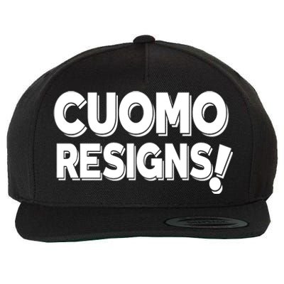 Cuomo Resigns Wool Snapback Cap