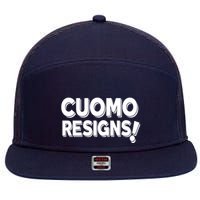 Cuomo Resigns 7 Panel Mesh Trucker Snapback Hat