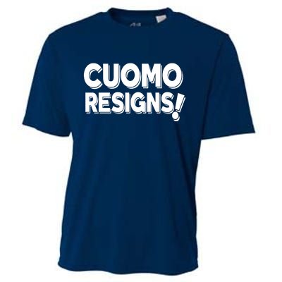 Cuomo Resigns Cooling Performance Crew T-Shirt