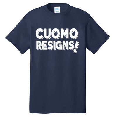 Cuomo Resigns Tall T-Shirt