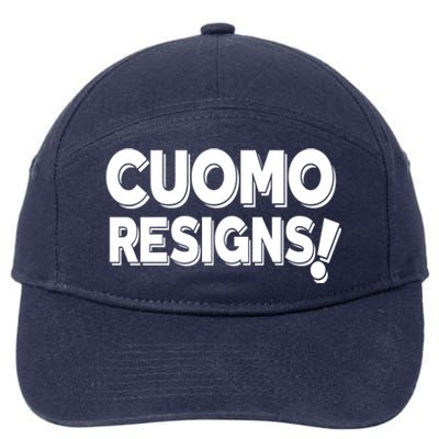 Cuomo Resigns 7-Panel Snapback Hat