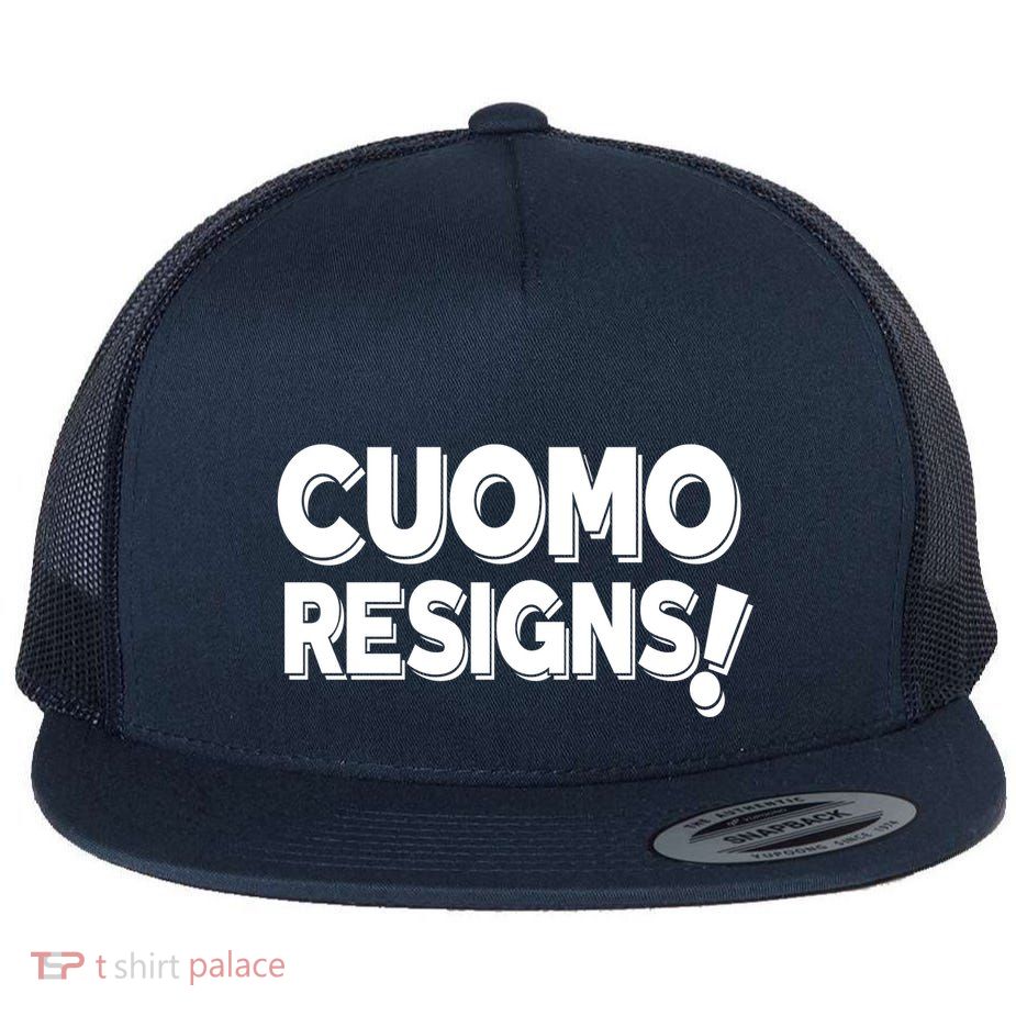Cuomo Resigns Flatbill Hat