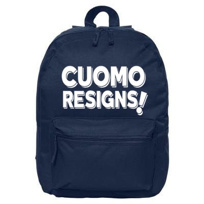 Cuomo Resigns 16 in Basic Backpack