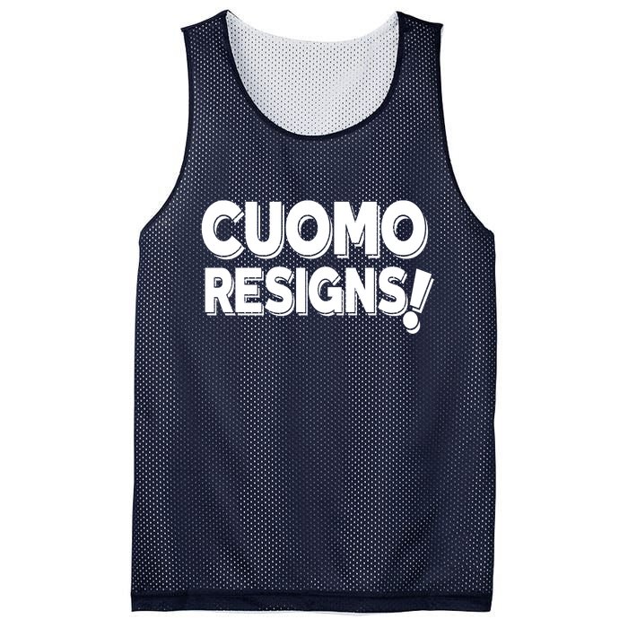 Cuomo Resigns Mesh Reversible Basketball Jersey Tank