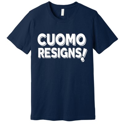 Cuomo Resigns Premium T-Shirt