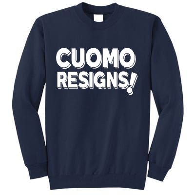 Cuomo Resigns Tall Sweatshirt