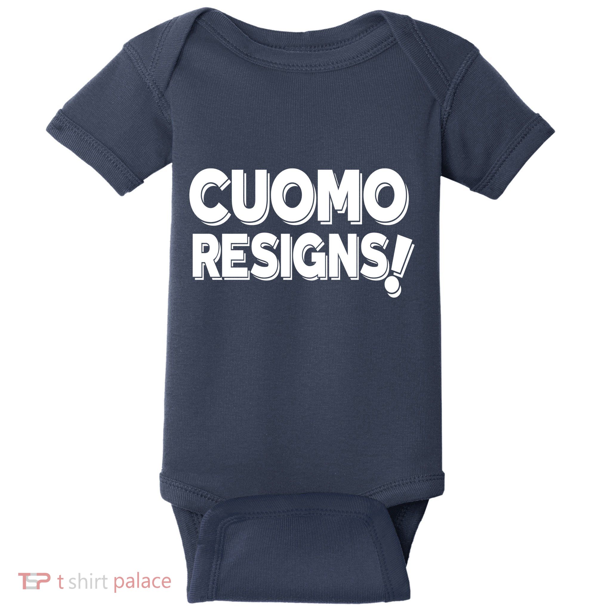 Cuomo Resigns Baby Bodysuit