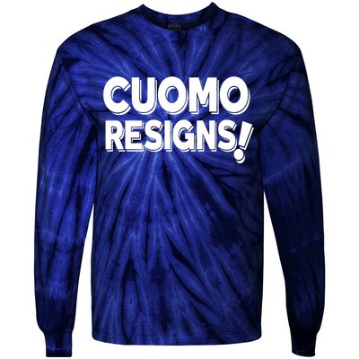 Cuomo Resigns Tie-Dye Long Sleeve Shirt