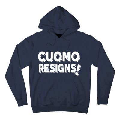 Cuomo Resigns Tall Hoodie