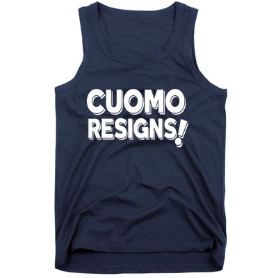 Cuomo Resigns Tank Top