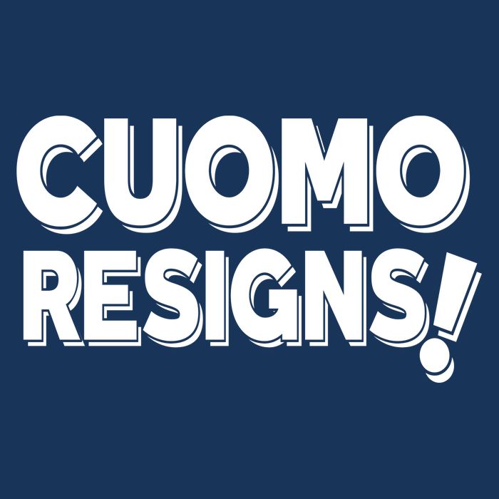 Cuomo Resigns Zip Tote Bag