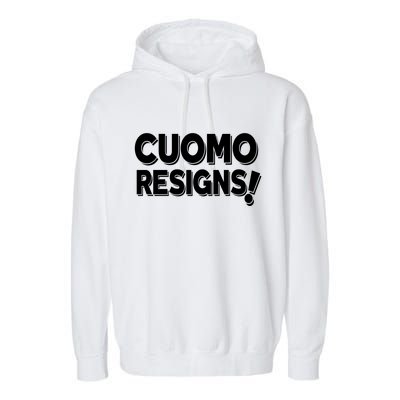 Cuomo Resigns Garment-Dyed Fleece Hoodie