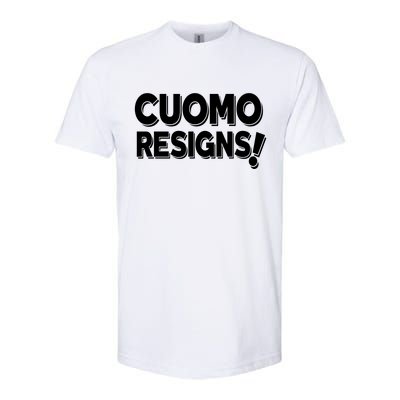 Cuomo Resigns Softstyle CVC T-Shirt