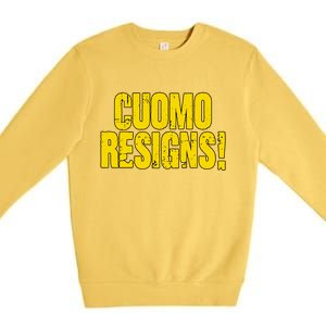 Cuomo Resigns Anti Andrew Cuomo Premium Crewneck Sweatshirt