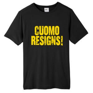 Cuomo Resigns Anti Andrew Cuomo Tall Fusion ChromaSoft Performance T-Shirt