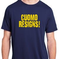 Cuomo Resigns Anti Andrew Cuomo Adult ChromaSoft Performance T-Shirt