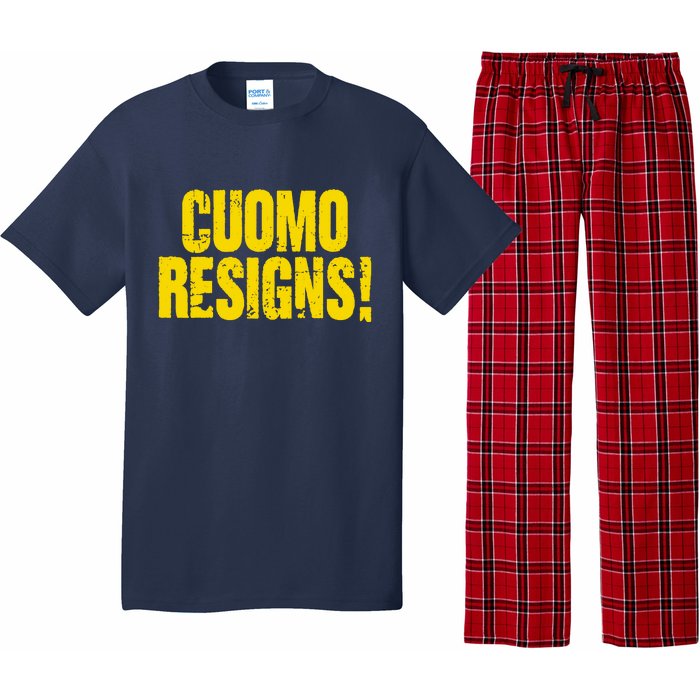 Cuomo Resigns Anti Andrew Cuomo Pajama Set