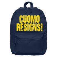 Cuomo Resigns Anti Andrew Cuomo 16 in Basic Backpack