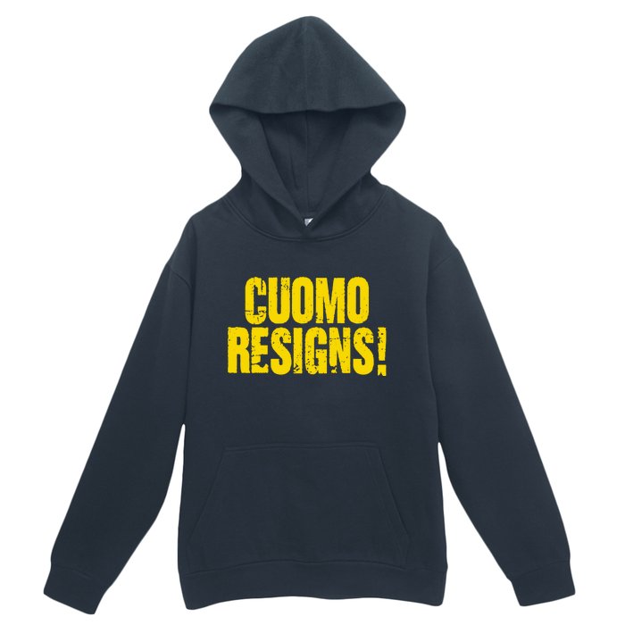 Cuomo Resigns Anti Andrew Cuomo Urban Pullover Hoodie