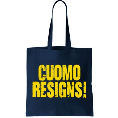 Cuomo Resigns Anti Andrew Cuomo Tote Bag