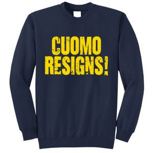 Cuomo Resigns Anti Andrew Cuomo Tall Sweatshirt