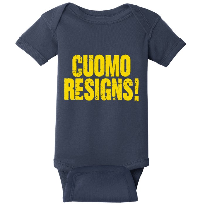 Cuomo Resigns Anti Andrew Cuomo Baby Bodysuit