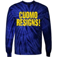 Cuomo Resigns Anti Andrew Cuomo Tie-Dye Long Sleeve Shirt