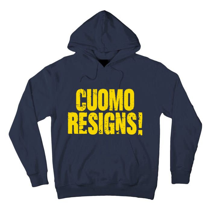 Cuomo Resigns Anti Andrew Cuomo Tall Hoodie