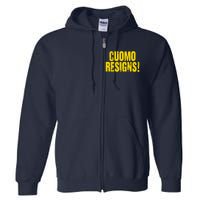 Cuomo Resigns Anti Andrew Cuomo Full Zip Hoodie