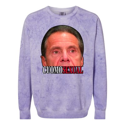 Cuomo Sexual Colorblast Crewneck Sweatshirt