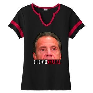 Cuomo Sexual Ladies Halftime Notch Neck Tee