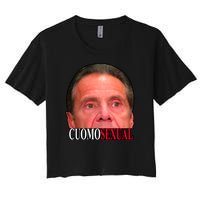 Cuomo Sexual Women's Crop Top Tee