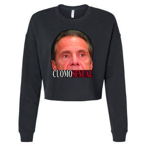 Cuomo Sexual Cropped Pullover Crew