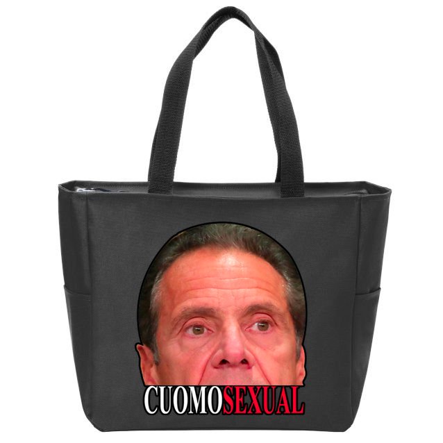 Cuomo Sexual Zip Tote Bag