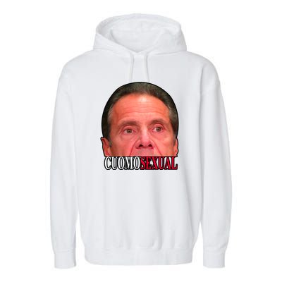 Cuomo Sexual Garment-Dyed Fleece Hoodie