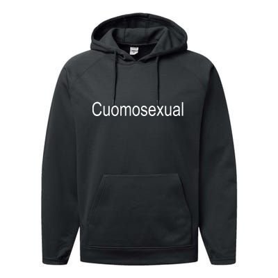 Cuomo Sexual Cuomosexual Performance Fleece Hoodie